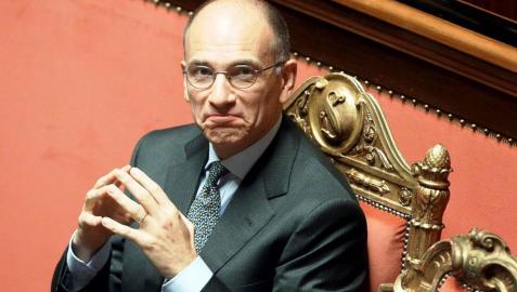 Letta dice que Italia corre un riesgo fatal e irremediable si cae el Gobierno