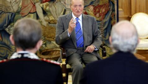 El Rey, de buen humor a la espera de su segunda operación de cadera