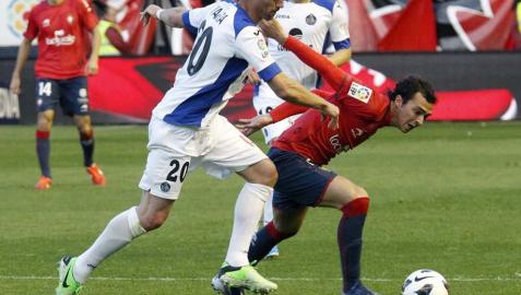De las Cuevas, en el partido liguero de la temporada pasada