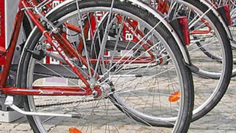 El servicio municipal de alquiler de bicicletas de Pamplona