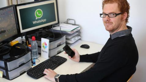 Comercios que atienden por 'WhatsApp'