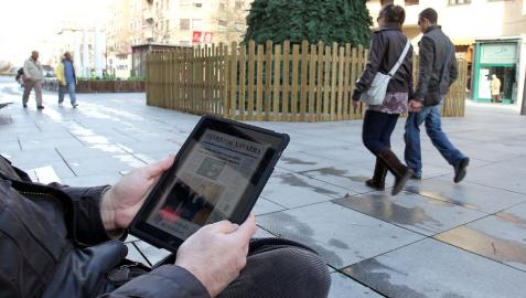 Las conexiones wifi públicas crecen en 12.738 accesos en un año en Pamplona