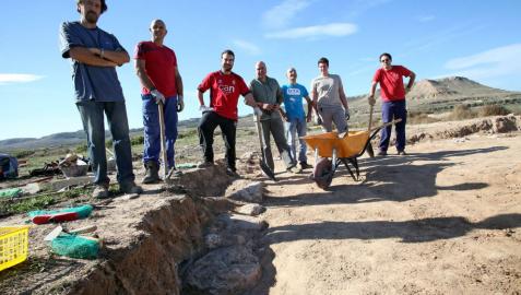 El estudio de georradar revela el buen estado de la villa romana El estudio de georradar revela el buen estado de la villa romana
