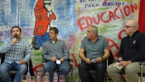 Izquierda Unida de Estella inaugura su nueva sede en la calle Valdeallín
