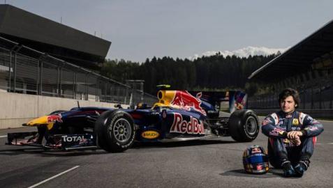 Sainz Júnior, con el Red Bull