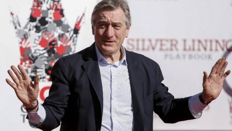 De Niro presenta en Roma un documental sobre su padre