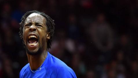 Monfils, eufórico contra Federer