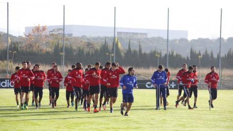 Osasuna, este viernes en Tajonar