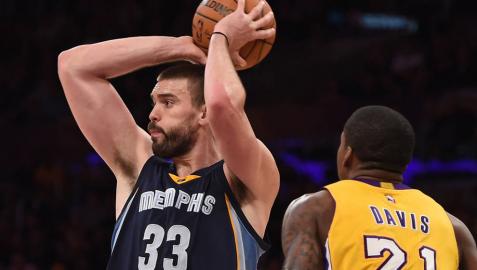 Marc Gasol, Ibaka y Calderón brillan con distinto resultado