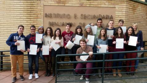 Títulos de Cambridge para alumnos del instituto Benjamín de Tudela