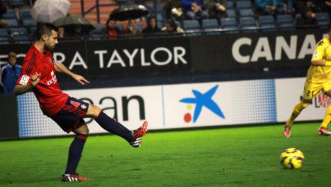 Miguel Flaño, contra el Girona