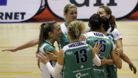 Las jugadoras del GH Leadernet