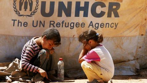 El número de niños refugiados por la guerra en Siria llega a un millón