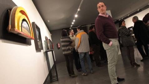 El pintor navarro Joseja Casado muestra sus paisajes en Tudela