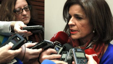 Botella se despide en la convención y pide al PP fidelidad a sus principios