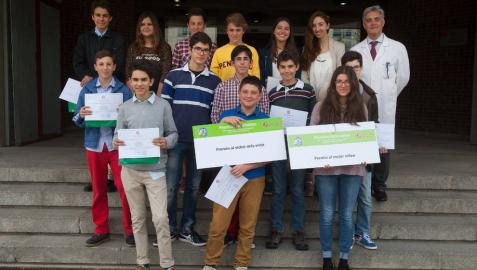 'Pepón', del colegio Orvalle de Madrid, gana los premios Nutrivideo 'Pepón', del colegio Orvalle de Madrid, gana los premios Nutrivideo