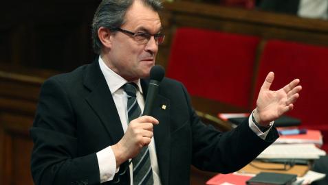 Artur Mas insta a Rajoy a escuchar a los catalanes en las urnas