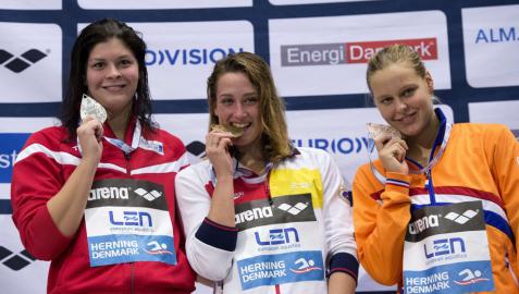 Segundo oro en los Europeos para Mireia Belmonte