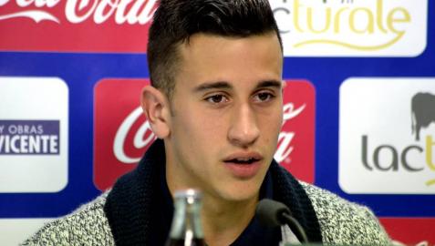 Berenguer, en rueda de prensa.