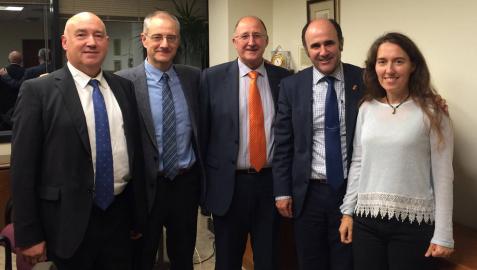 El Gobierno foral recibe a la Fundación Navarra para la Excelencia El Gobierno foral recibe a la Fundación Navarra para la Excelencia