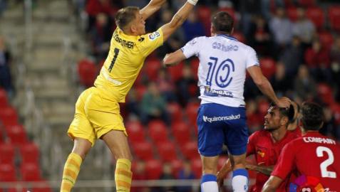 Wellenreuther, contra el Zaragoza.