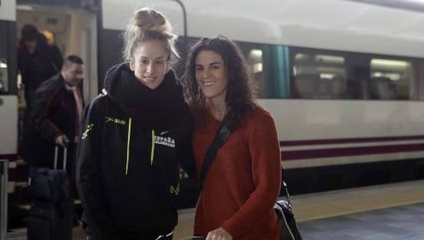 Nerea Pena y Naiara Egozkue.