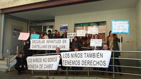 324 niños no tuvieron plaza en las escuelas alternativas a Donibane y Printzearen