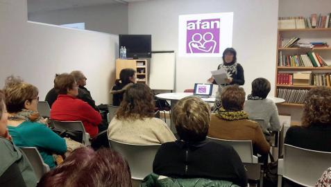 Un taller ofrece pauta sobre el Alzheimer en Santesteban