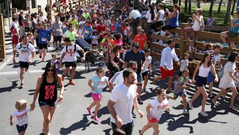 Tudela anticipa sus fiestas con la Carrera del encierro