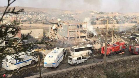Atentado en el que han muerto once policías y otras 70 personas han resultado heridas.