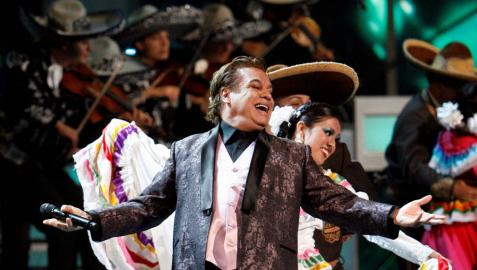 El artista mexicano Juan Gabriel.
