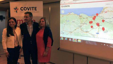 Covite presenta el 'Mapa del terror de Navarra'