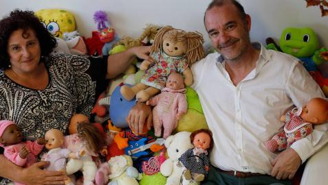 Muñecas para niñas refugiadas