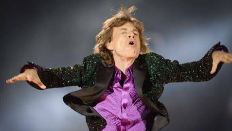 El vocalista de los Rolling Stones, Mick Jagger.