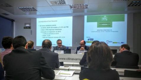 Ayerdi destaca el “inmenso reto” que tiene Navarra para afrontar la cuarta revolución industrial