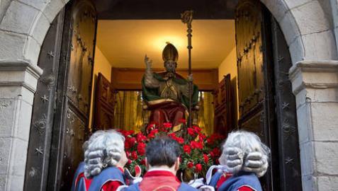 Procesión de San Saturnino del año pasado. Procesión de San Saturnino del año pasado.