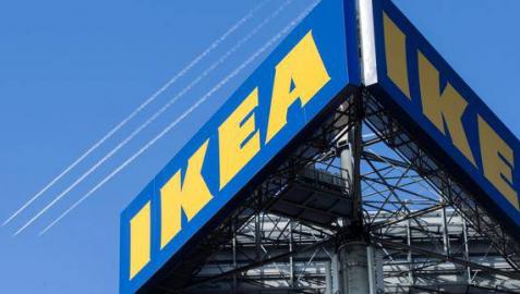 Logotipo de Ikea en una tienda de Holanda.