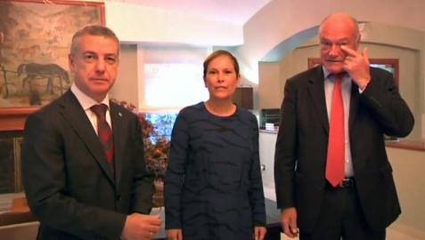 Barkos acuerda integrar a Navarra en la eurorregión Aquitania/Euskadi