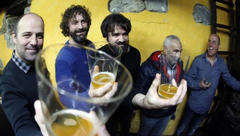 El conocido como Txotx se celebró el viernes en la sidrería Martitxonea de Aldatz