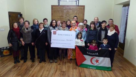 Aibar recauda 6.460 euros solidarios con el Sahara Aibar recauda 6.460 euros solidarios con el Sahara