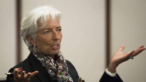 La directora gerente del FMI, Chrisine Lagarde. La directora gerente del FMI, Chrisine Lagarde.