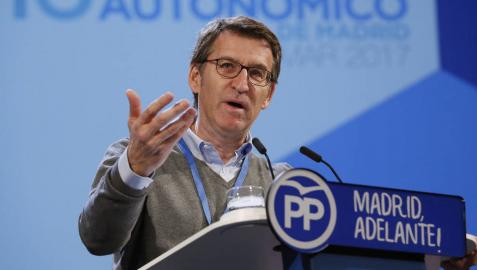Feijóo no contempla que Rajoy decida su sucesor