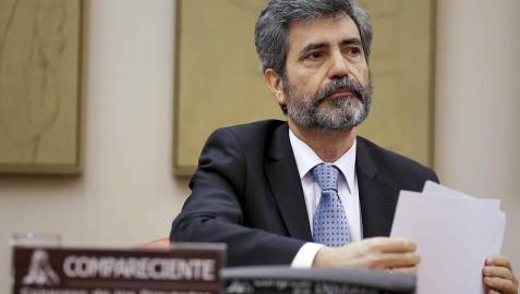 Lesmes anuncia en el Congreso medidas del CGPJ contra la corrupción