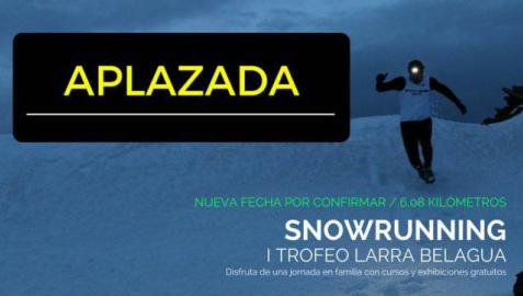 Aplazada la Snowrunning Belagua por la nieve