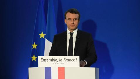 Macron, el candidato improbable, abrió las puertas del Elíseo