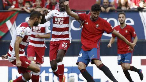 Galería de imágenes del último partido de LaLiga Santander en El Sadar.