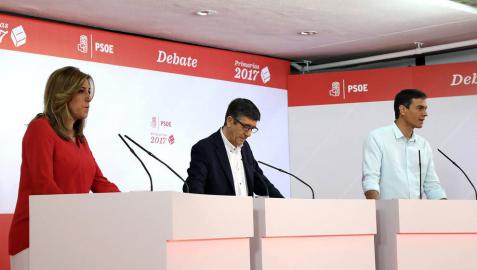 Las 21 frases del debate decisivo de las primarias del PSOE del 21 de mayo