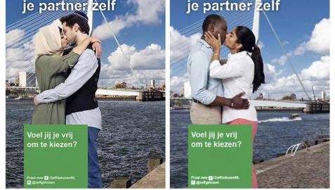 Rotterdam se empapela en defensa de las parejas interreligiosas