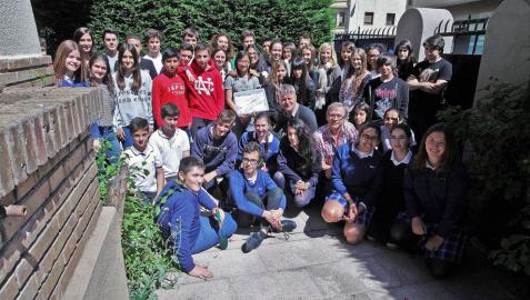 Un viaje al pasado en el colegio