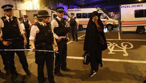 Ataque junto a una mezquita en Londres